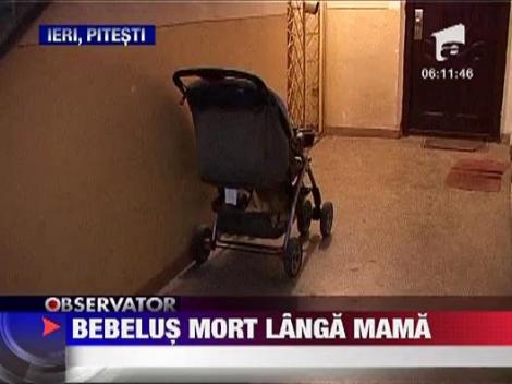 O femeie si-a gasit bebelusul de doua luni mort langa ea in pat! ‎