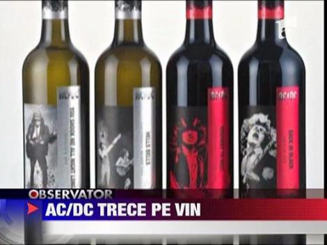 AC/DC isi lanseaza colectie de vin