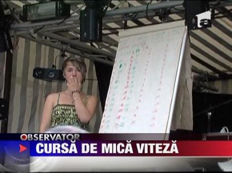 Cursa de viteza pentru melci