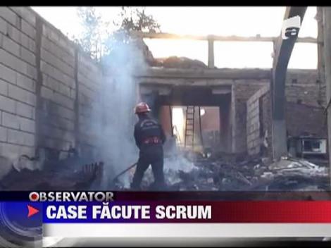 Incendiu devastator in Caras-Severin