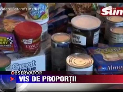 Vrea sa cantareasca aproape o tona