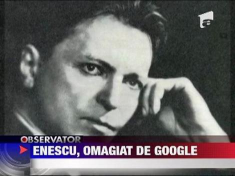George Enescu, omagiat de Google