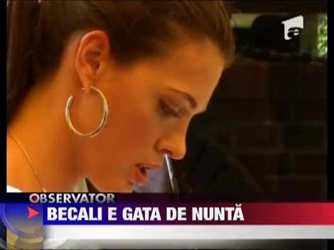 Gigi Becali este gata de nunta lui Cristi Borcea cu Alina