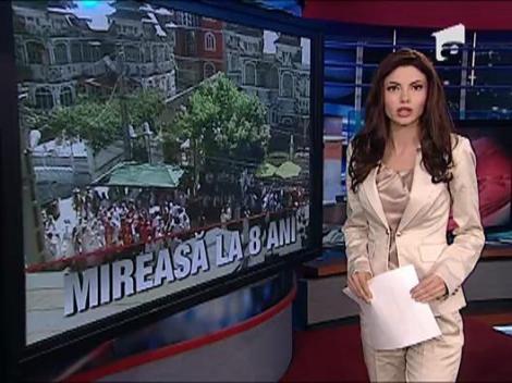 Nunta intre doi copii rromi