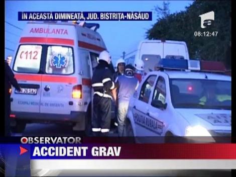 Grav accident de circulatie pe DN17