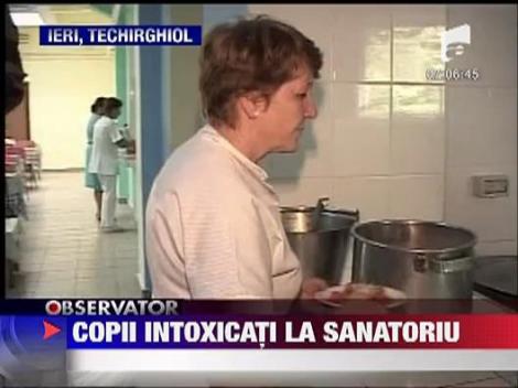 Copii intoxicati la Sanatoriul Techirghiol