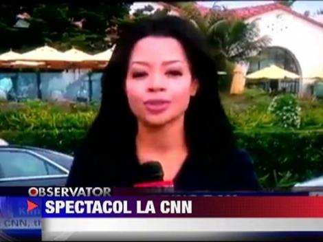 Trasmisiune in direct de cascadorii rasului la CNN