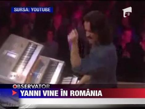 Celebrul pianist si compozitor Yanni vine in Romania