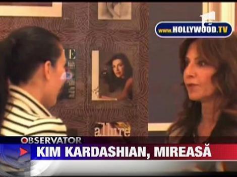 Kim Kardashian, eleganta si sexy la nunta sa