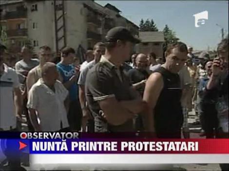 Nunta cu proteste in Maramures