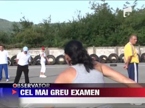 Cel mai greu examen, proba sportiva