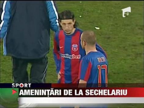 Gigi Becali e amenintat de Sechelariu