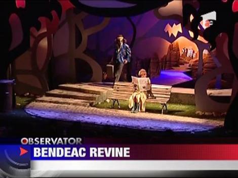 Mihai Bendeac revine pe scena