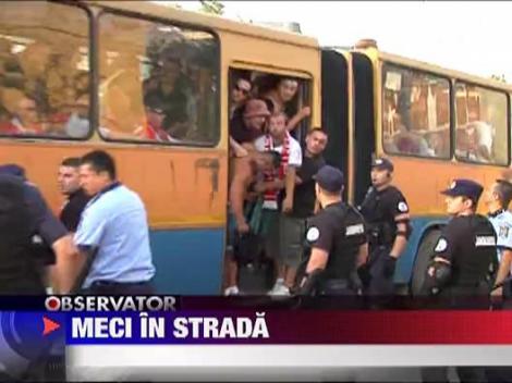 UPDATE / Scandal intre suporteri si jandarmi in Timisoara