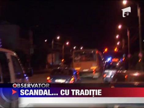 Scandal intre suporteri si jandarmi in Timisoara