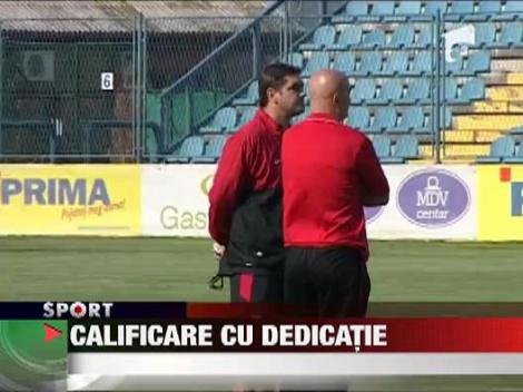Dinamovistii vor calificare cu dedicatie