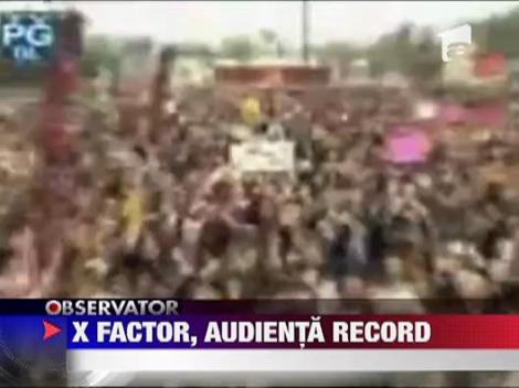 X Factor, audienta record