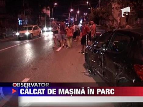 UPDATE / A fugit dupa ce a dat cu masina peste un copil