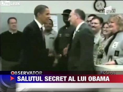 Salutul secret al lui Obama