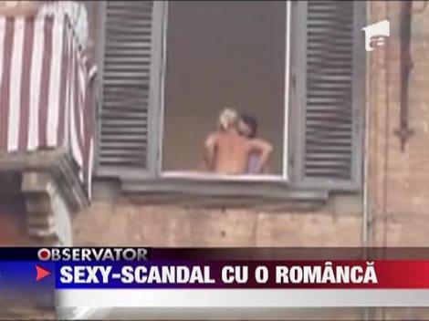 Show sexy facut de o romanca in Italia
