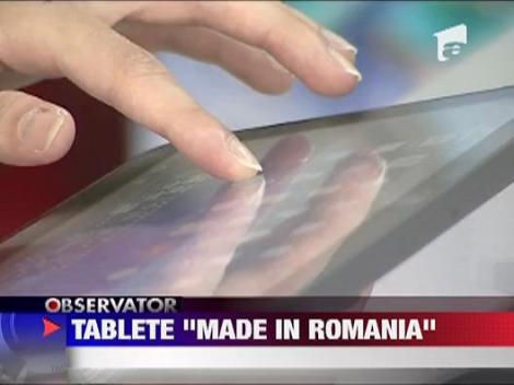 Romanii intra in competitie cu marii producatori de tablete
