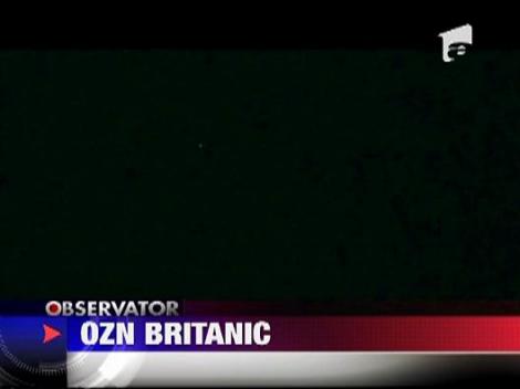OZN zarit pe cer in Marea Britanie