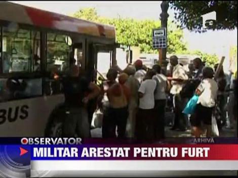 Militar arestat in Germania pentru furt