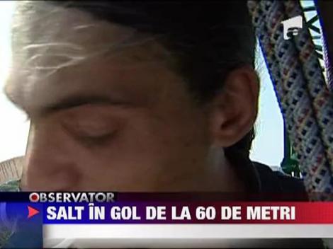 Sarituri in gol de la 60 de metri