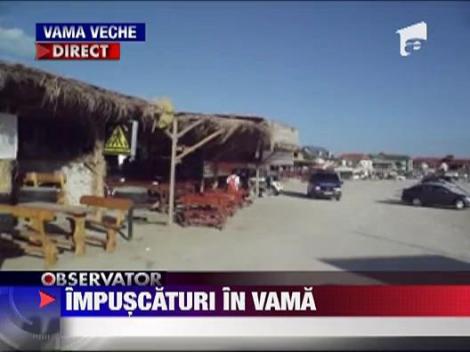 Focuri de arma in Vama Veche
