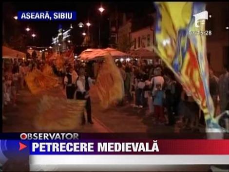 Petrecere medievala in Sibiu