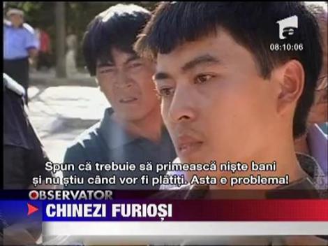 Protestul muncitorilor chinezi din Iasi
