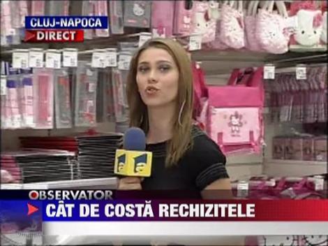 A inceput goana prin magazine dupa rechizite scolare