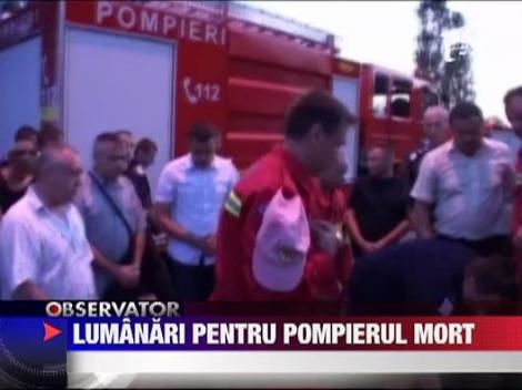 Pompier comemorat in Baia Mare
