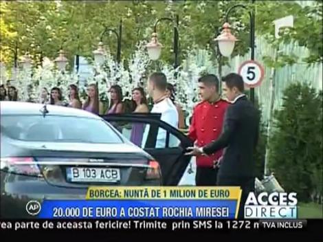 Sotii Borcea au fost incomodati de bodyguarzi la nunta