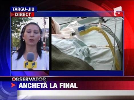 Ancheta de la spitalul din Targu Jiu, la final