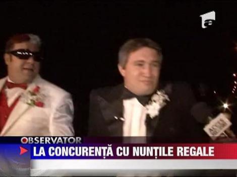 Nunta lui Cristi Borcea cu Alina Vidican