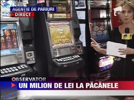 Un bucurestean a castigat peste 200.000 euro la jocuri mecanice ‎