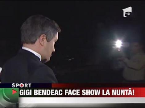 Gigi Bendeac face show la nunta!