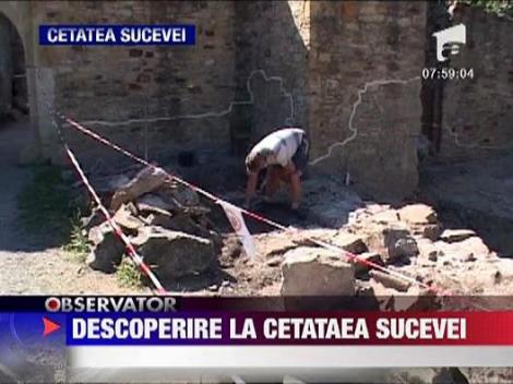Descoperire arheologica la Cetatea Sucevei