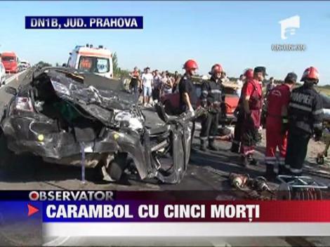 UPDATE / Grav accident de circulatie pe DN1 B, in Prahova