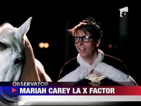 Mariah Carey vrea sa vina la X Factor