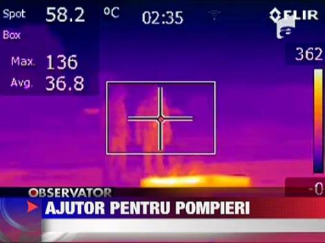 Pompierii din Bucuresti au in dotare o camera de termoviziune