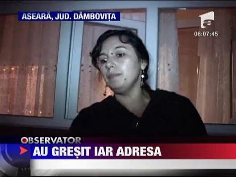 Mascatii au gresit iar adresa