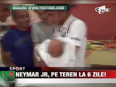 Neymar si-a dus fiul pe stadion