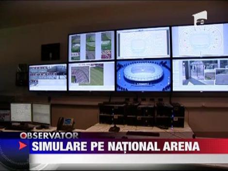 Simulare pe National Arena