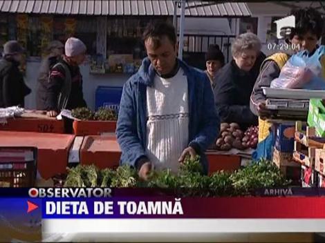 Toamna, anotimpul perfect al dietei