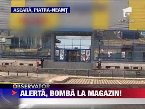 Alerta falsa cu bomba la Piatra Neamt