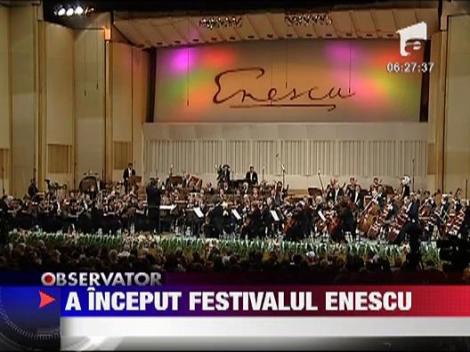 A inceput Festivalului George Enescu