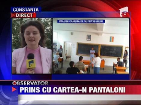 La 43 de ani, prins copiind la Bac