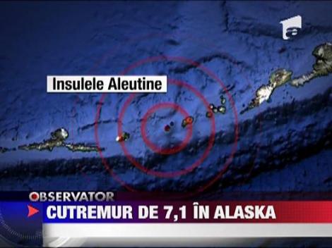 Cutremur cu magnitudinea 7,1 in Alaska: A fost emisa alerta de tsunami‎
